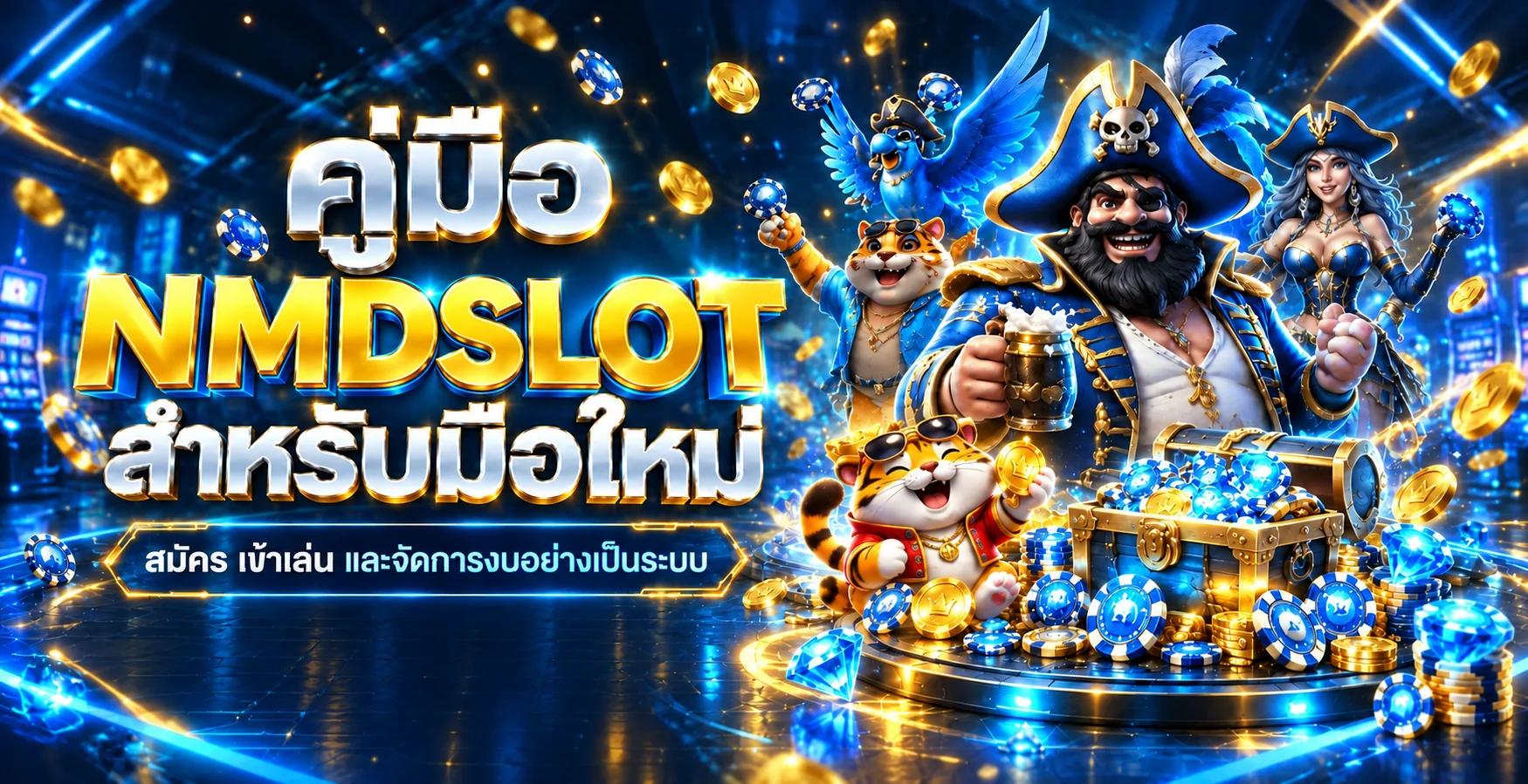NMDSLOT คู่มือมือใหม่ สมัคร เล่น และตั้งงบ